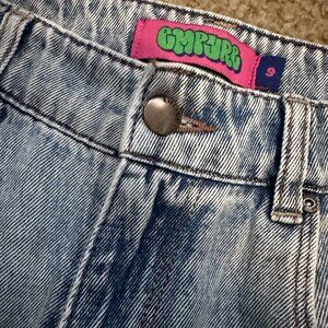 Acid Wash Ripped Jeans